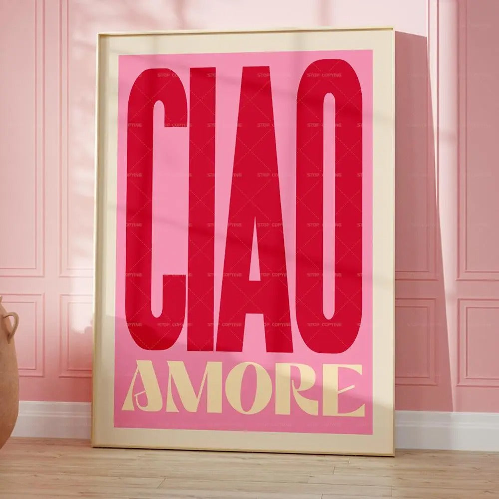 Humorous Bathroom Wall Poster with Playful Quotes and Illustrations