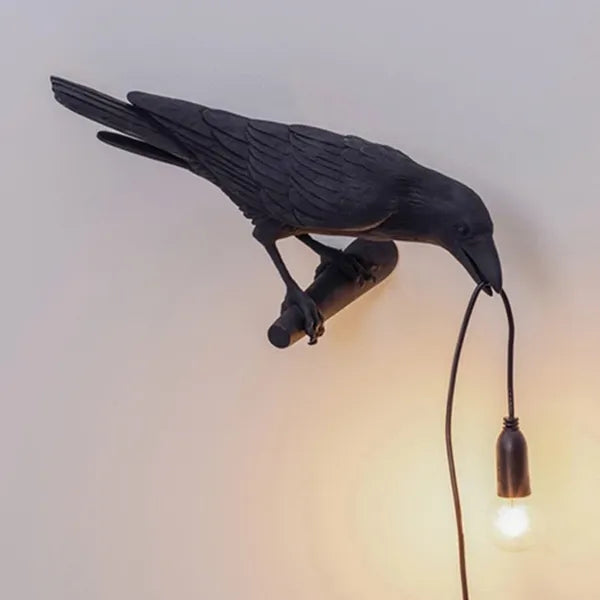 LED Crow Wall Light – Modern Artistic Design