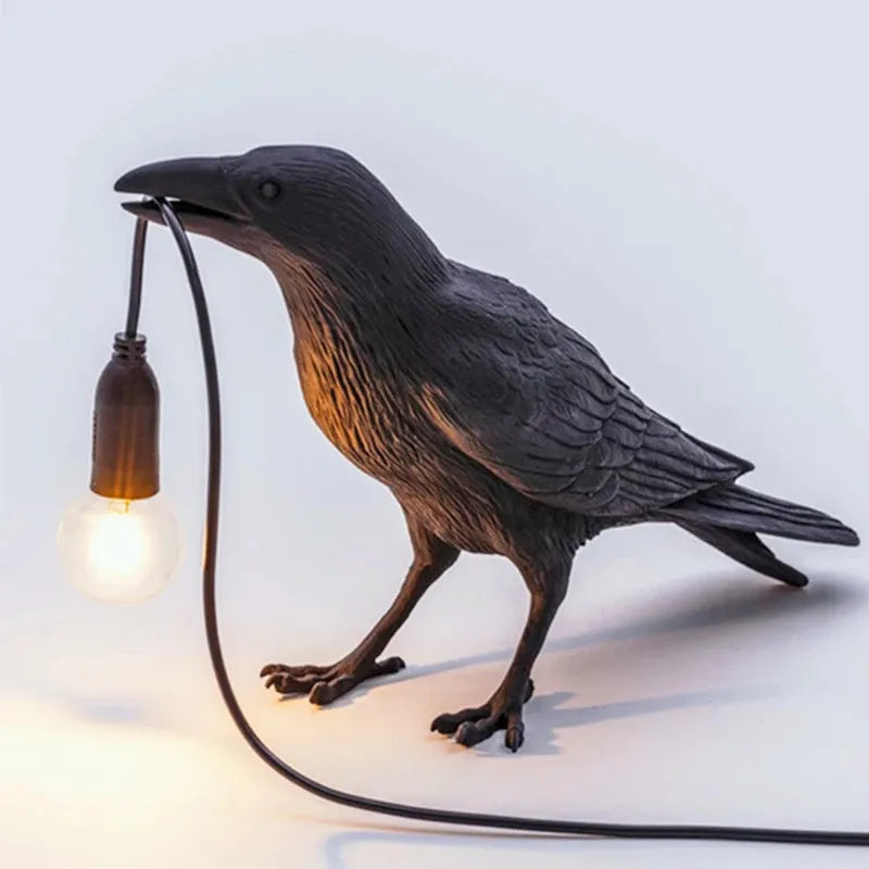 LED Crow Wall Light – Modern Artistic Design