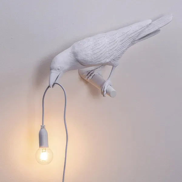 LED Crow Wall Light - Modern Artistic Design