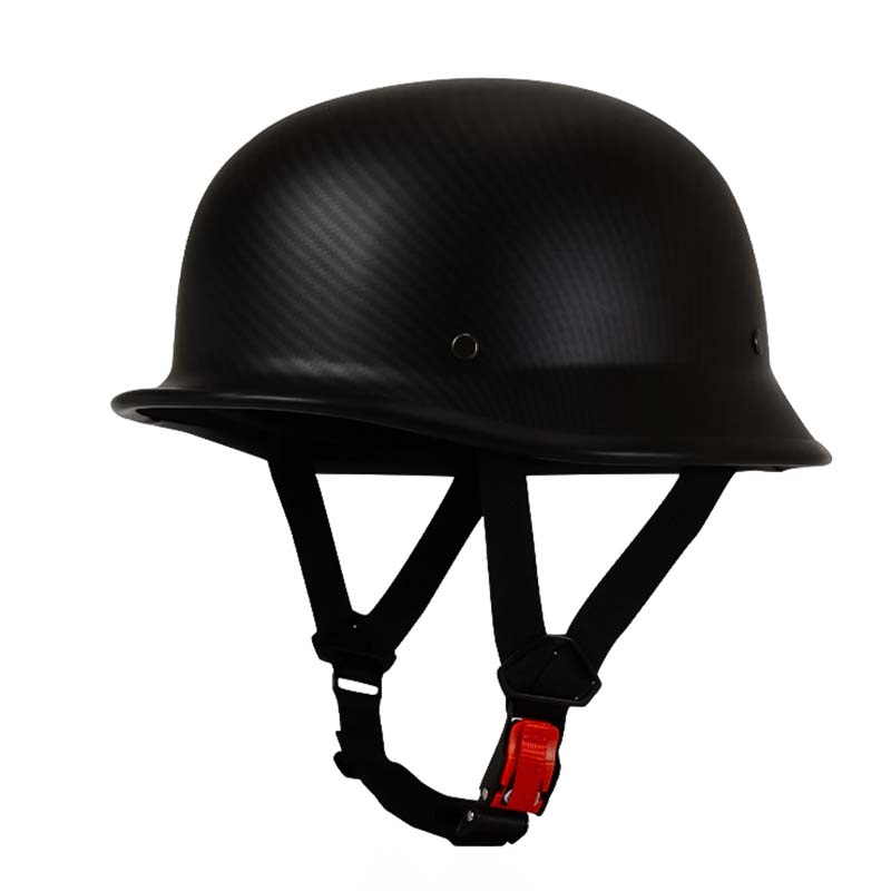 Vintage Half Face Motorcycle Helmet DOT Approved Safety Gear