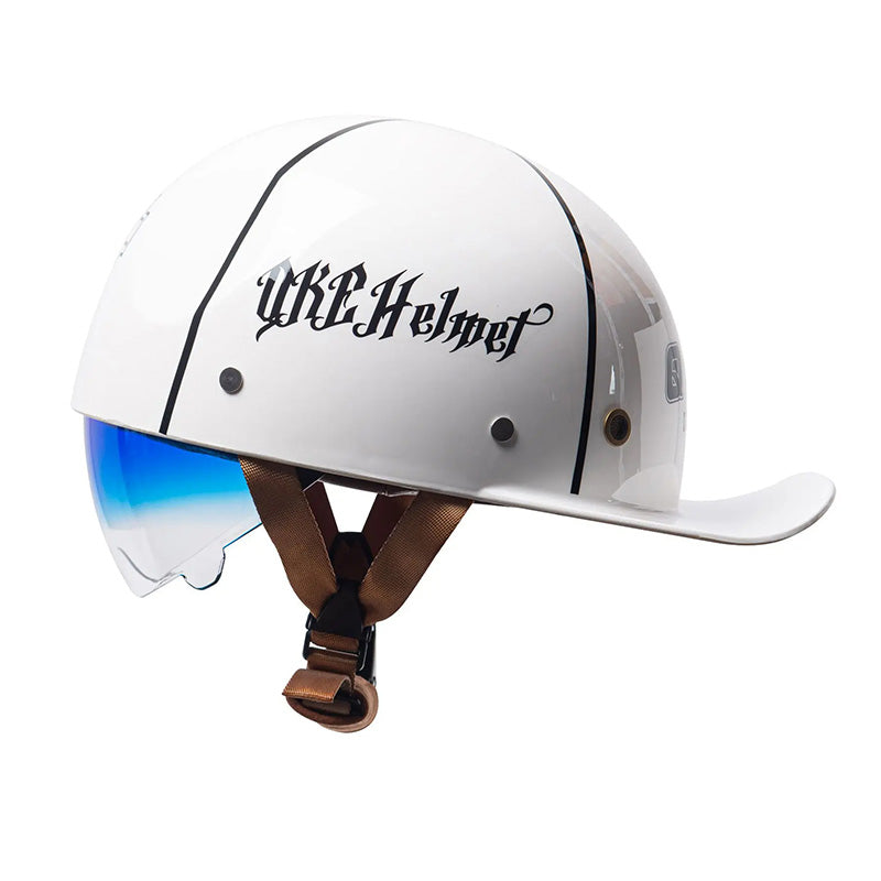 DOT Approved Lightweight Motorcycle Baseball Helmet