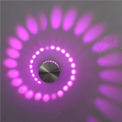 Spiral LED Downlight - Energy-Efficient Wall/Ceiling Lamp