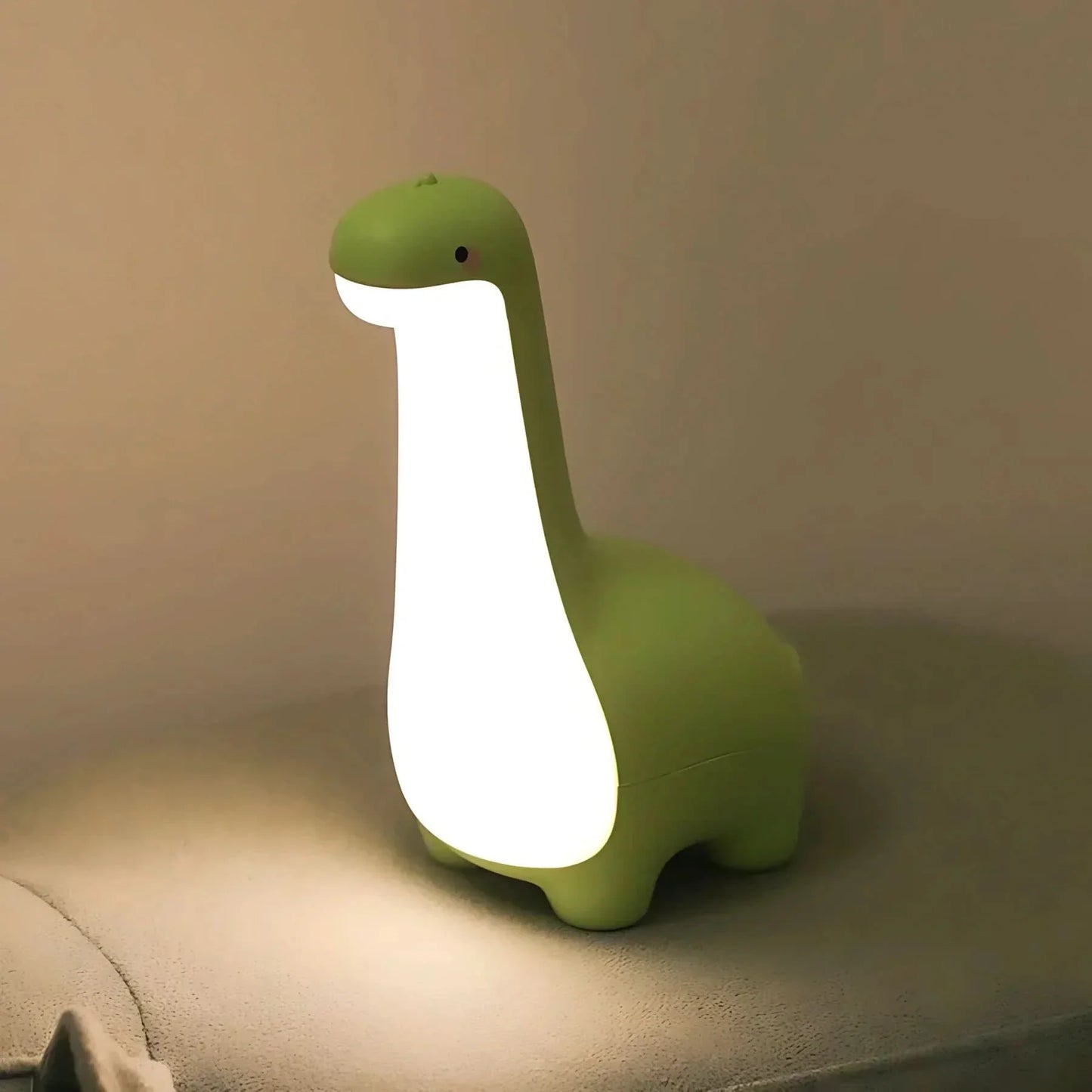 LED Dinosaur Night Light for Kids with Soft Warm Glow