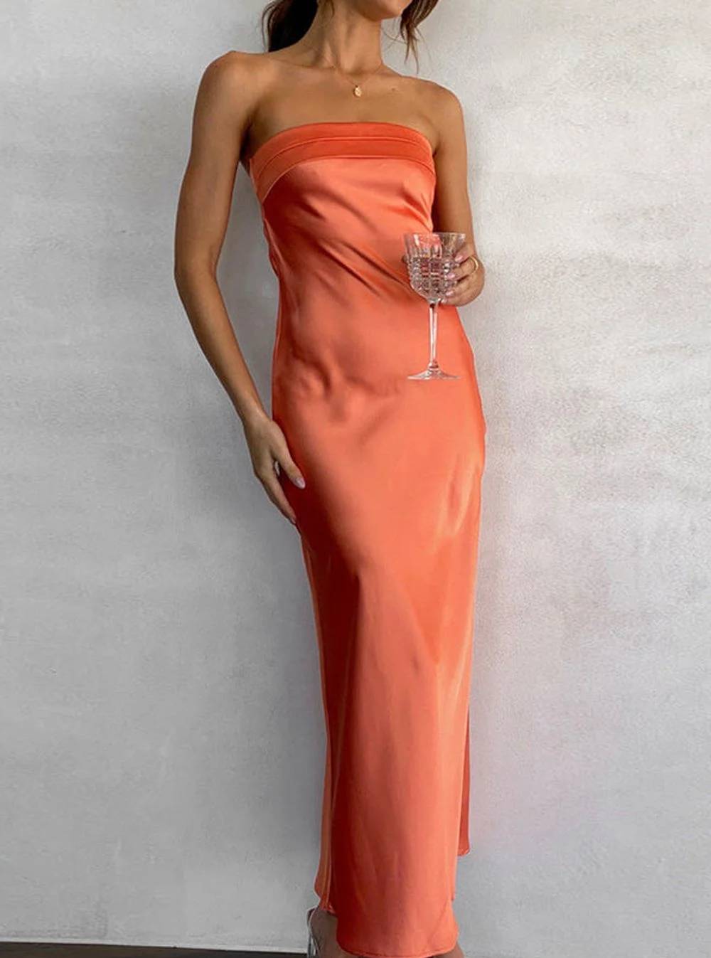 Off-Shoulder Maxi Dress for Summer Events