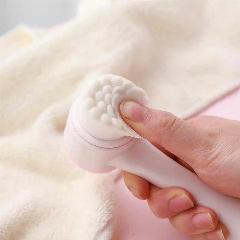 Silicone Facial Cleanser and Exfoliator with Massage Function