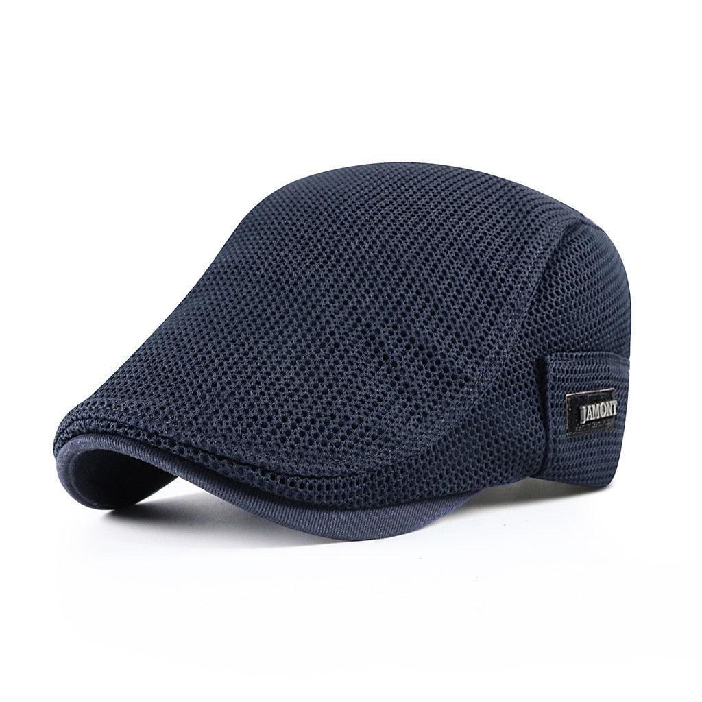 Adjustable Breathable Cotton Cap for Men
