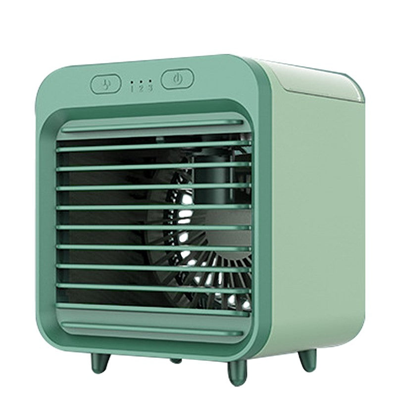Compact USB Air Cooler and Humidifier with Quiet Operation