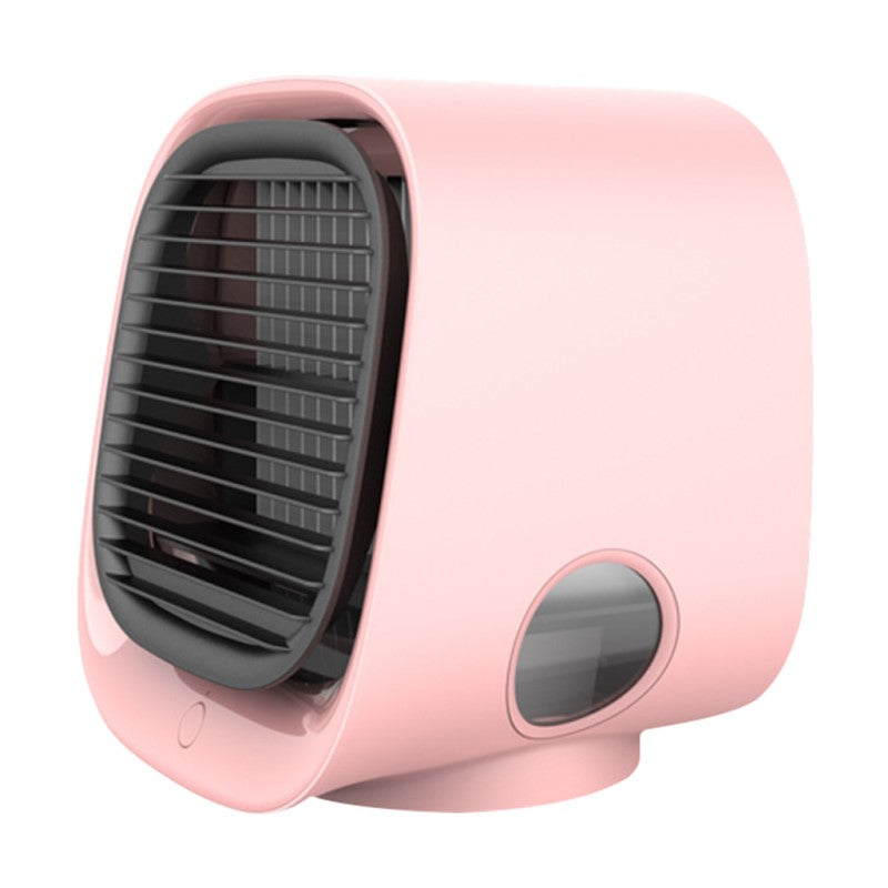 Compact USB Air Cooler and Humidifier with Quiet Operation