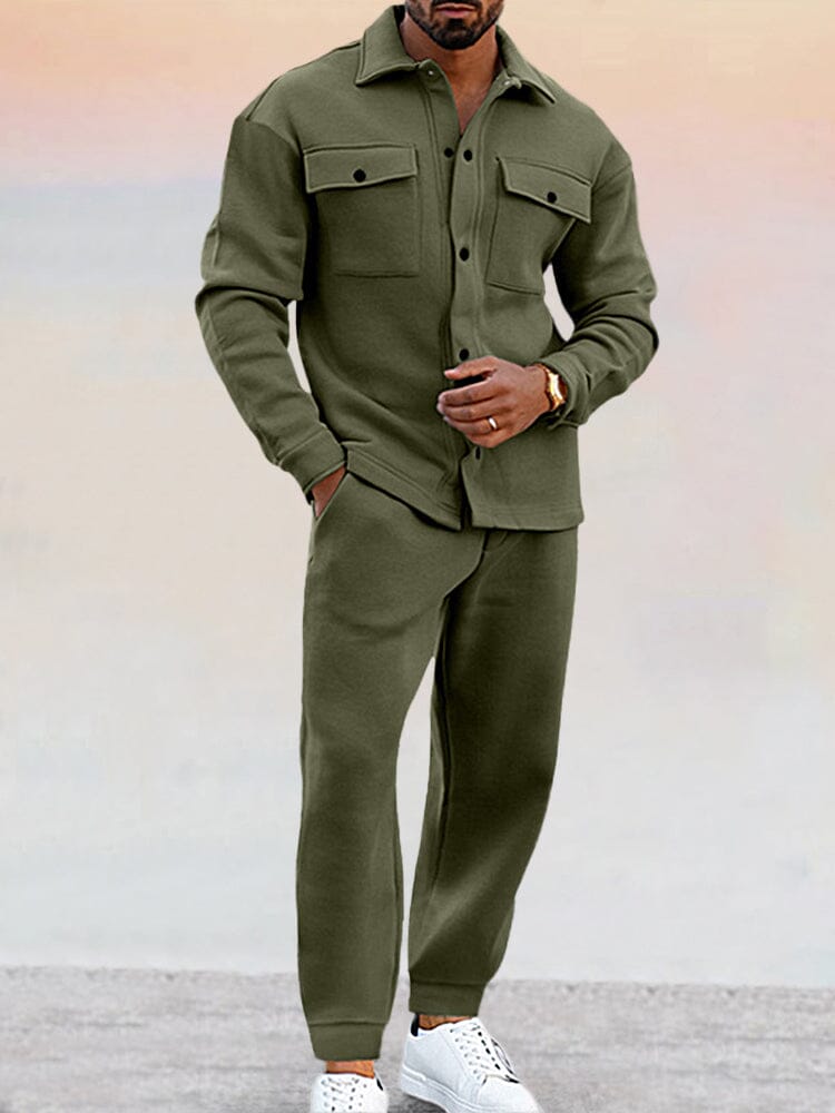 Men's Stylish Athleisure Set - Modern Fit, Comfortable Fabric