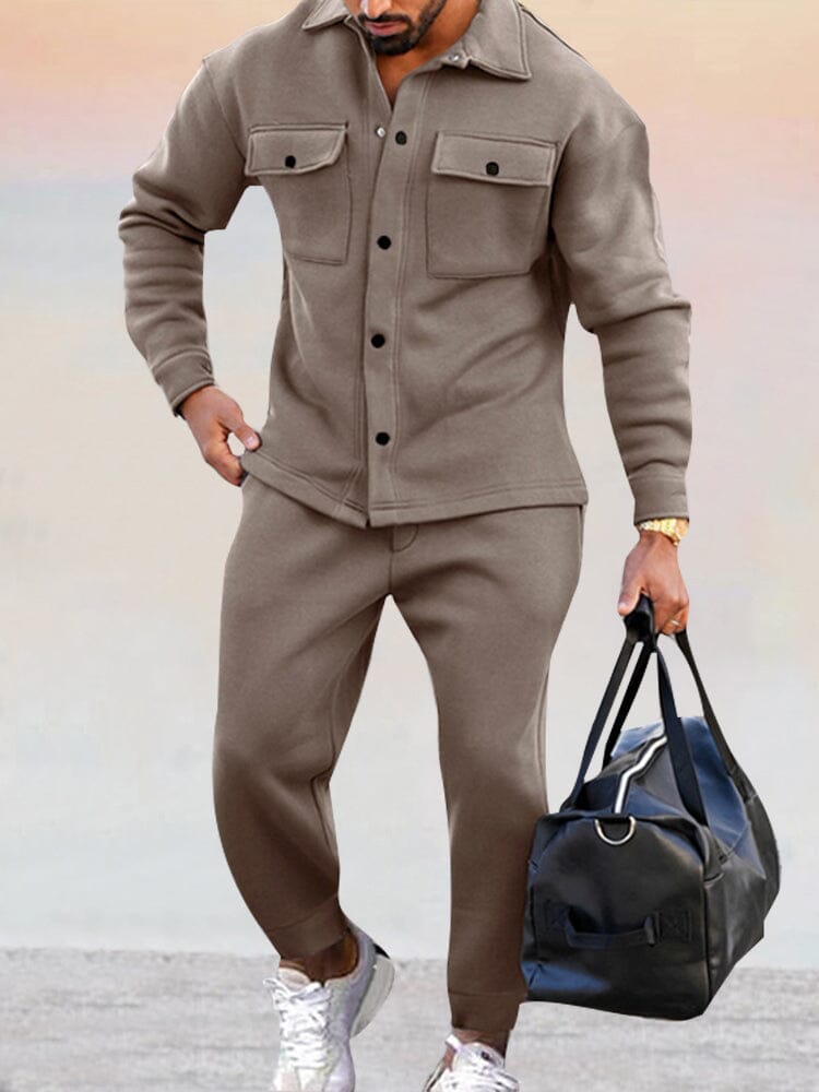 Men's Stylish Athleisure Set - Modern Fit, Comfortable Fabric