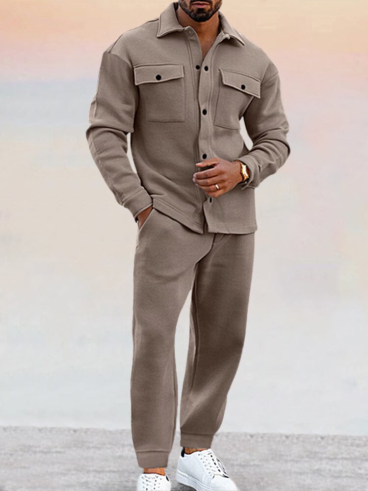 Men's Stylish Athleisure Set - Modern Fit, Comfortable Fabric