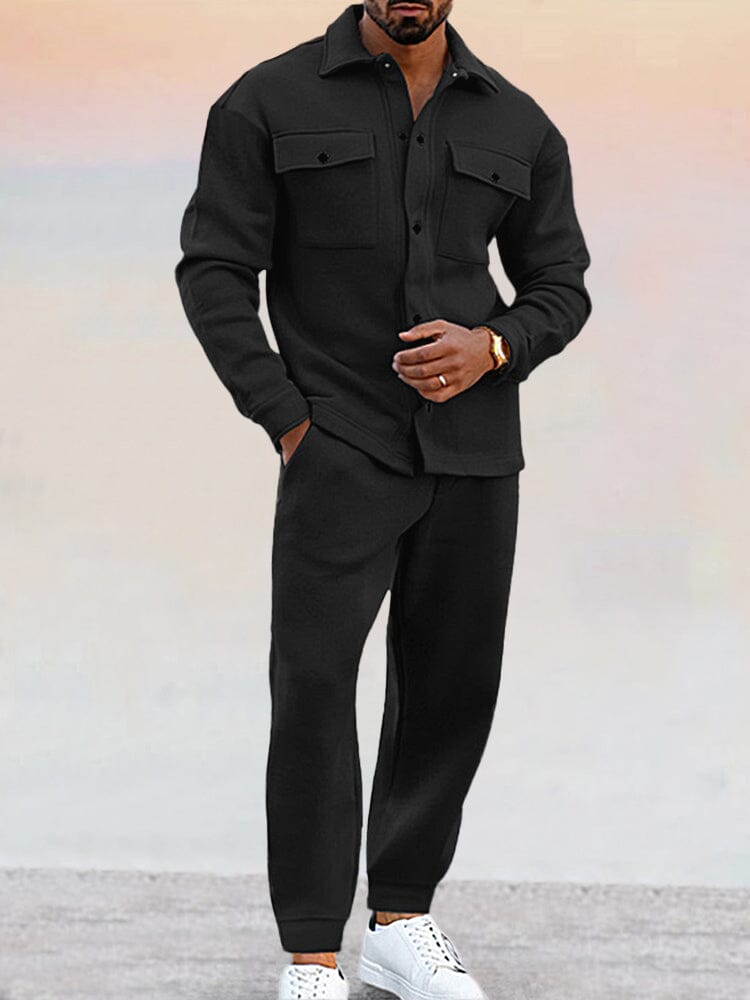 Men's Stylish Athleisure Set - Modern Fit, Comfortable Fabric