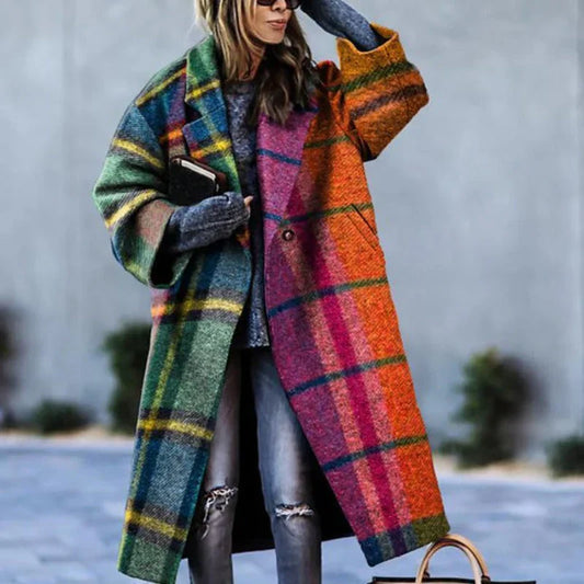 Elegant Women's Winter Coat with Flattering Silhouette and Warmth