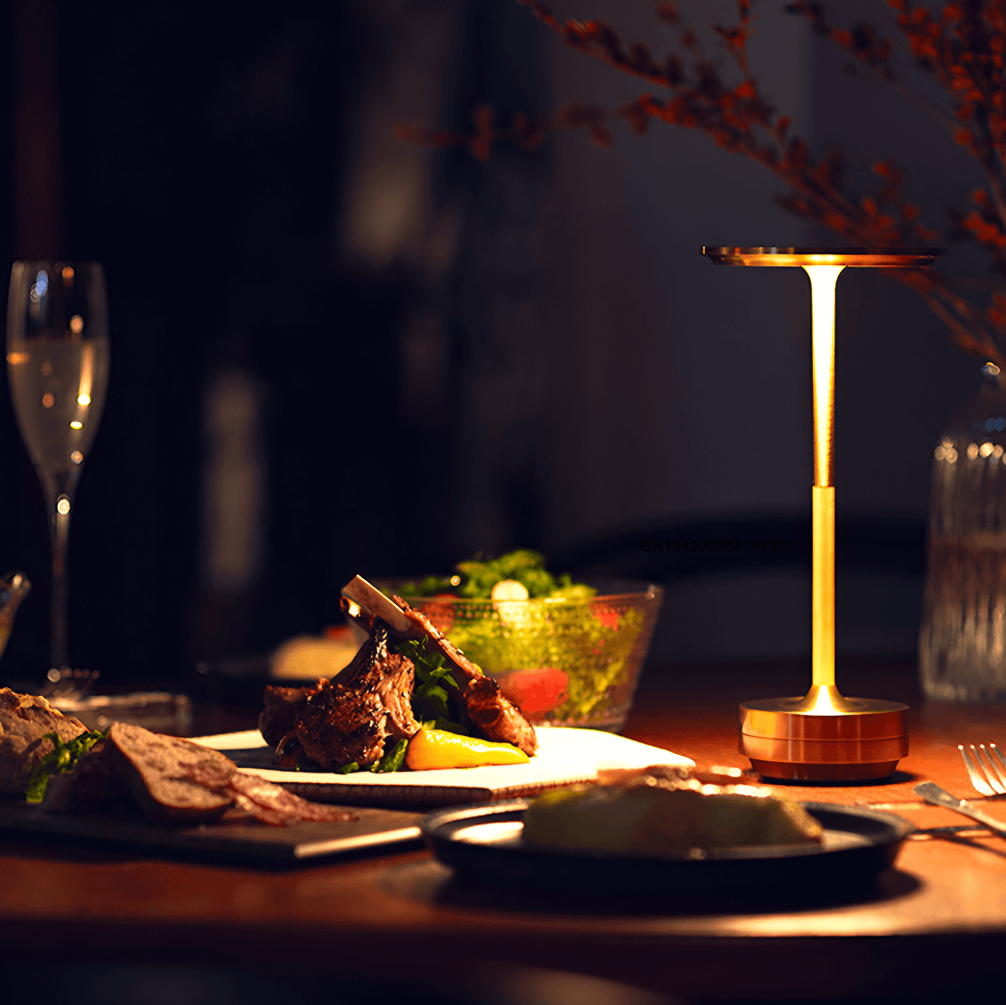 Adjustable Touch Control Rechargeable Table Lamp
