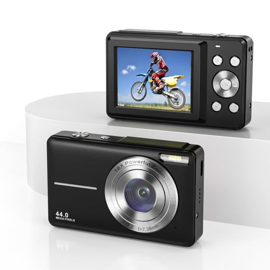 Vintage-Style Digital Camera with 1080p Video Recording