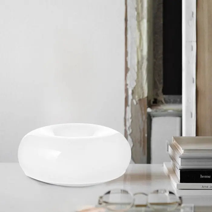 Donut Shaped LED Table Lamp with Dimmable Brightness