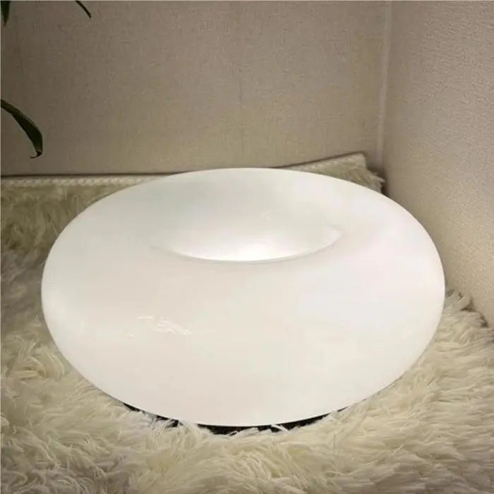 Donut Shaped LED Table Lamp with Dimmable Brightness