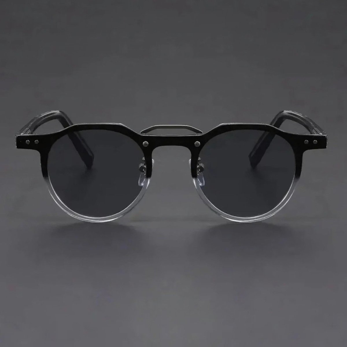 Vintage Round Frame Sunglasses with UV400 Protection