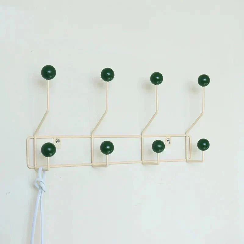 Vintage Metal Coat Hooks Set - Nostalgic Wall Hooks for Coats and Accessories