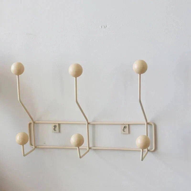 Vintage Metal Coat Hooks Set - Nostalgic Wall Hooks for Coats and Accessories
