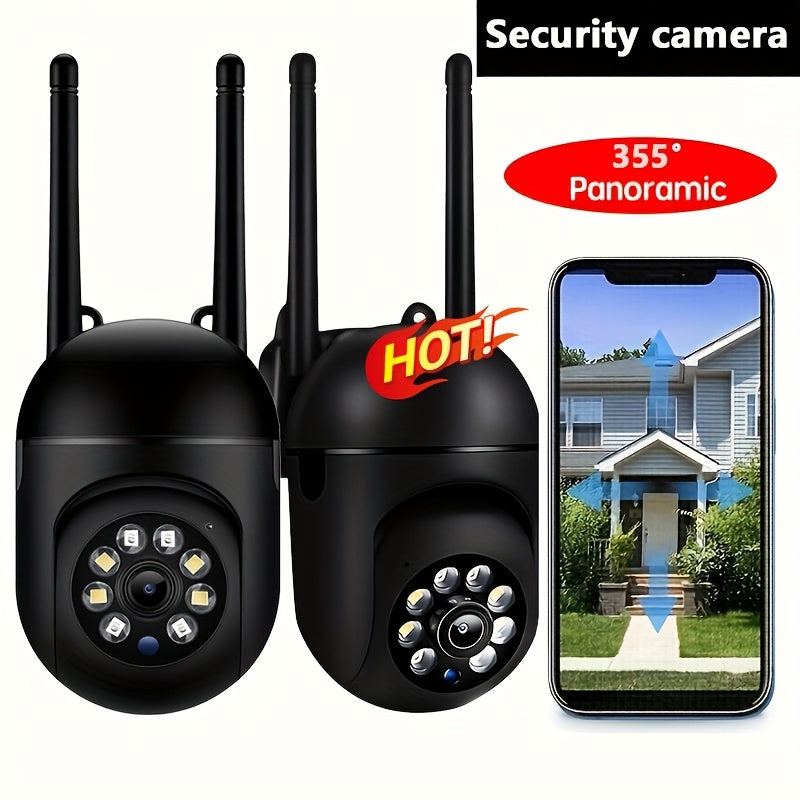 Wireless 1080p HD WiFi Security Camera with Sound Alarm