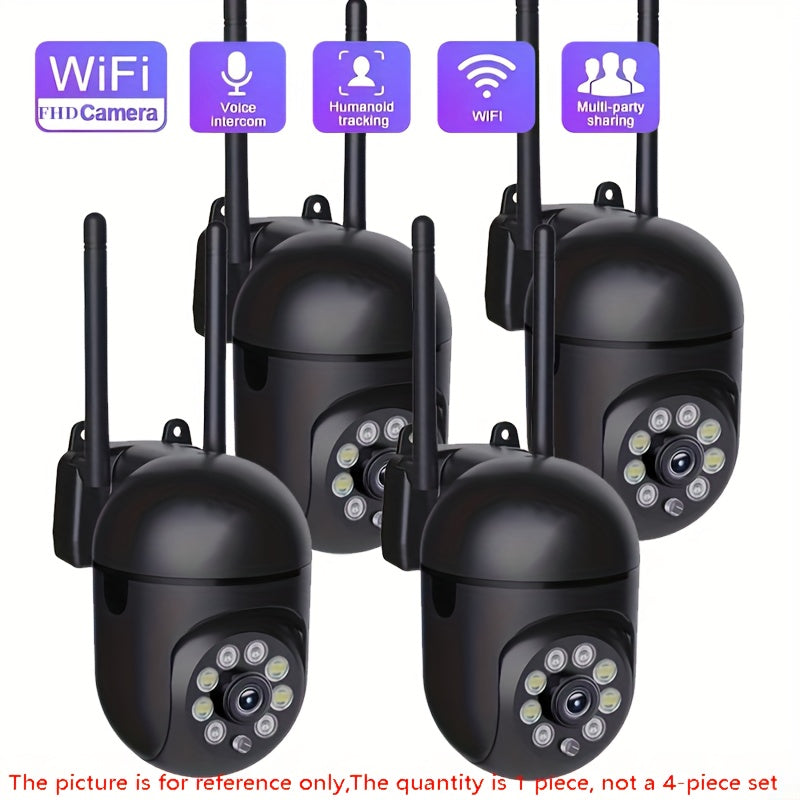 Wireless 1080p HD WiFi Security Camera with Sound Alarm