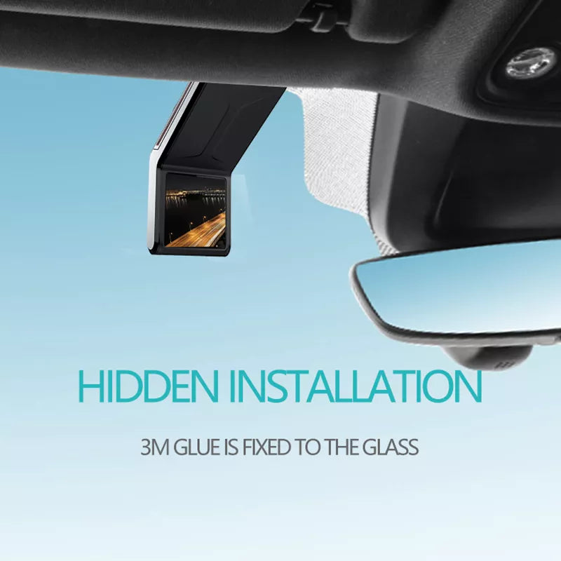 4K Dual Camera Car Dash Cam with Night Vision and Parking Monitoring