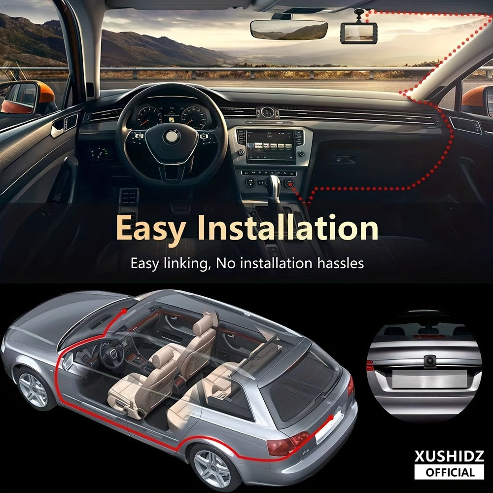 Wide Angle HDR Car Camera with Night Vision