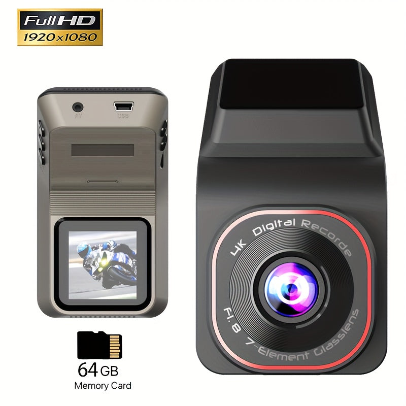 Wide Angle HDR Car Camera with Night Vision