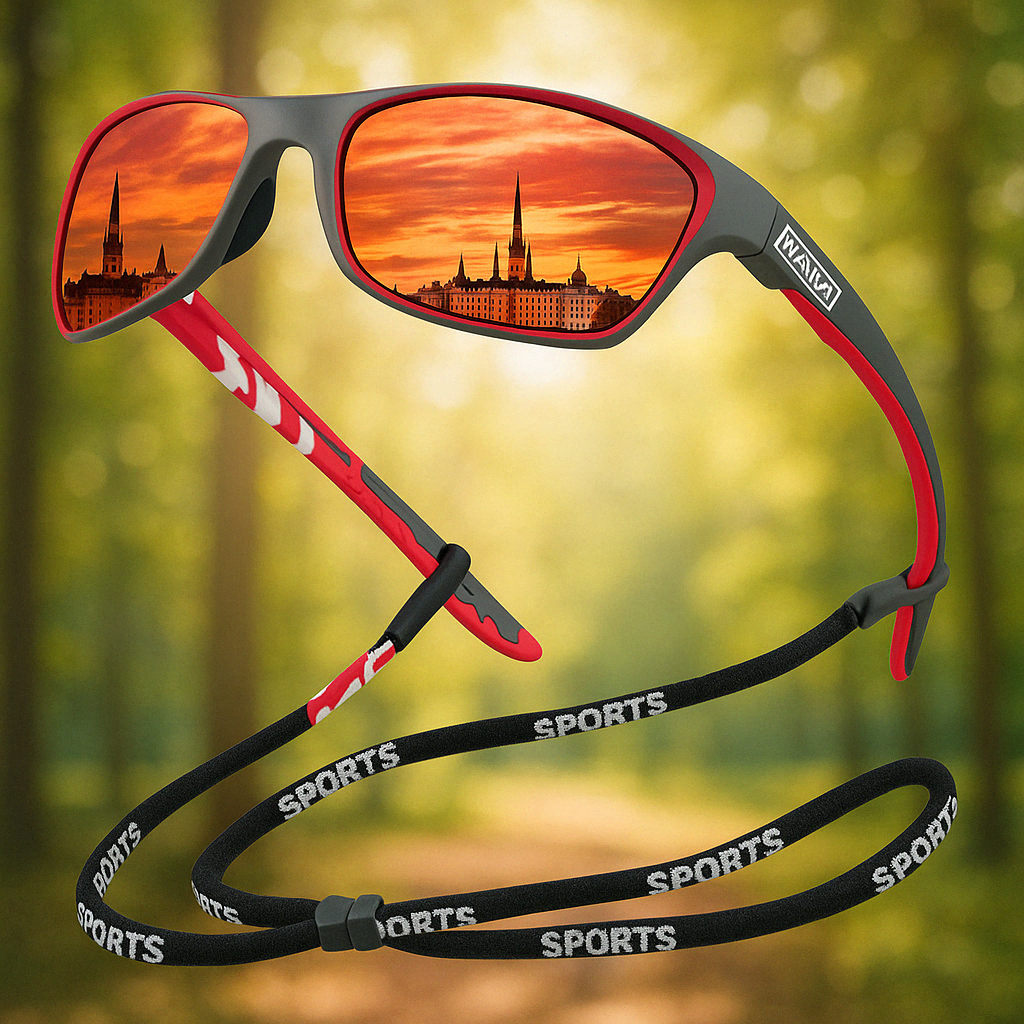 Polarized Anti-Glare Outdoor Sunglasses with UV400 Protection