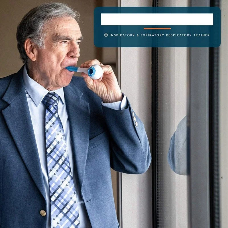 Breathing Trainer for Lung Strengthening and Respiratory Health