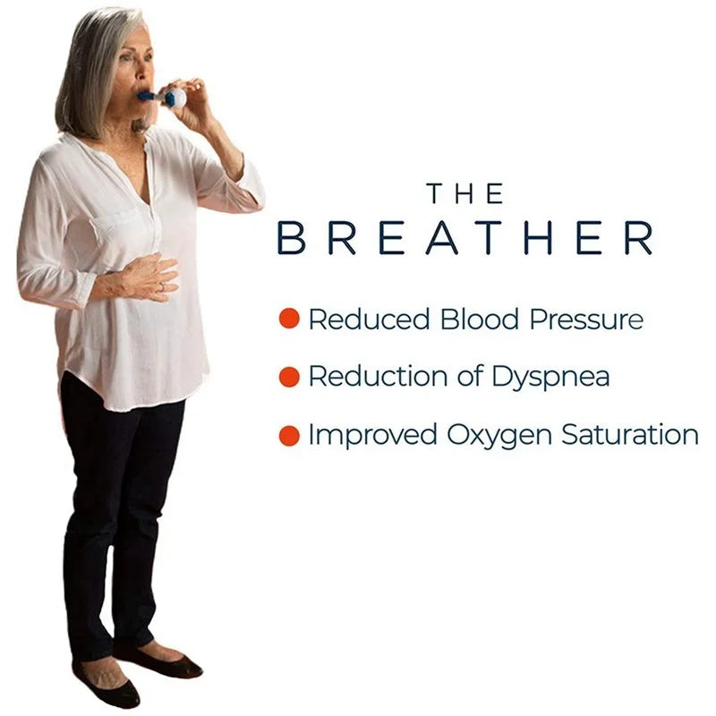 Breathing Trainer for Lung Strengthening and Respiratory Health