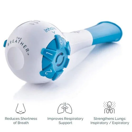 Breathing Trainer for Lung Strengthening and Respiratory Health