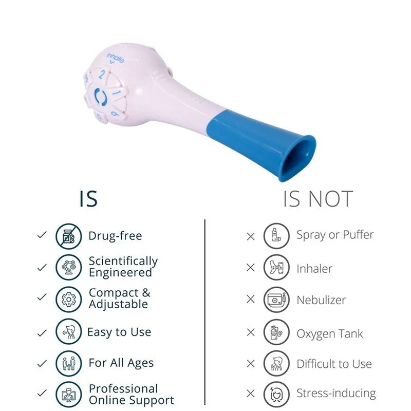 Breathing Trainer for Lung Strengthening and Respiratory Health