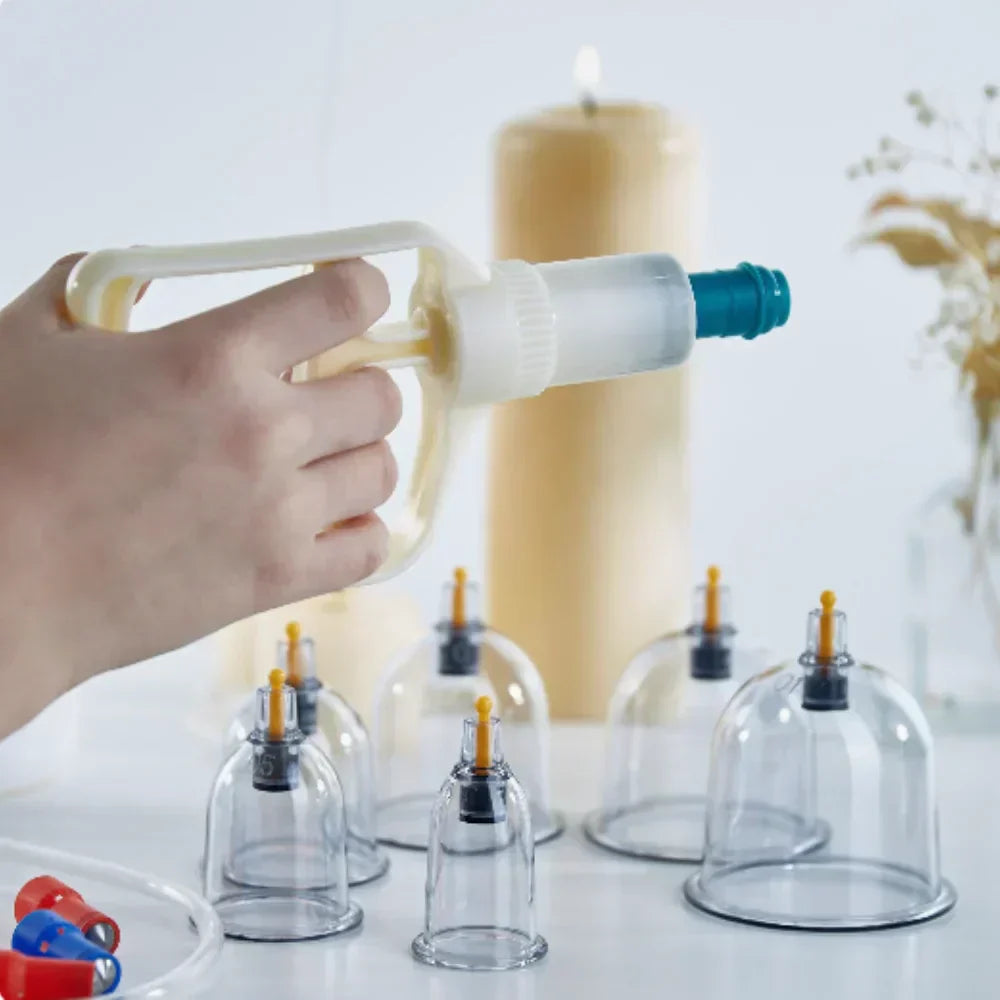 Vacuum Cupping Therapy Set for Muscle Relief