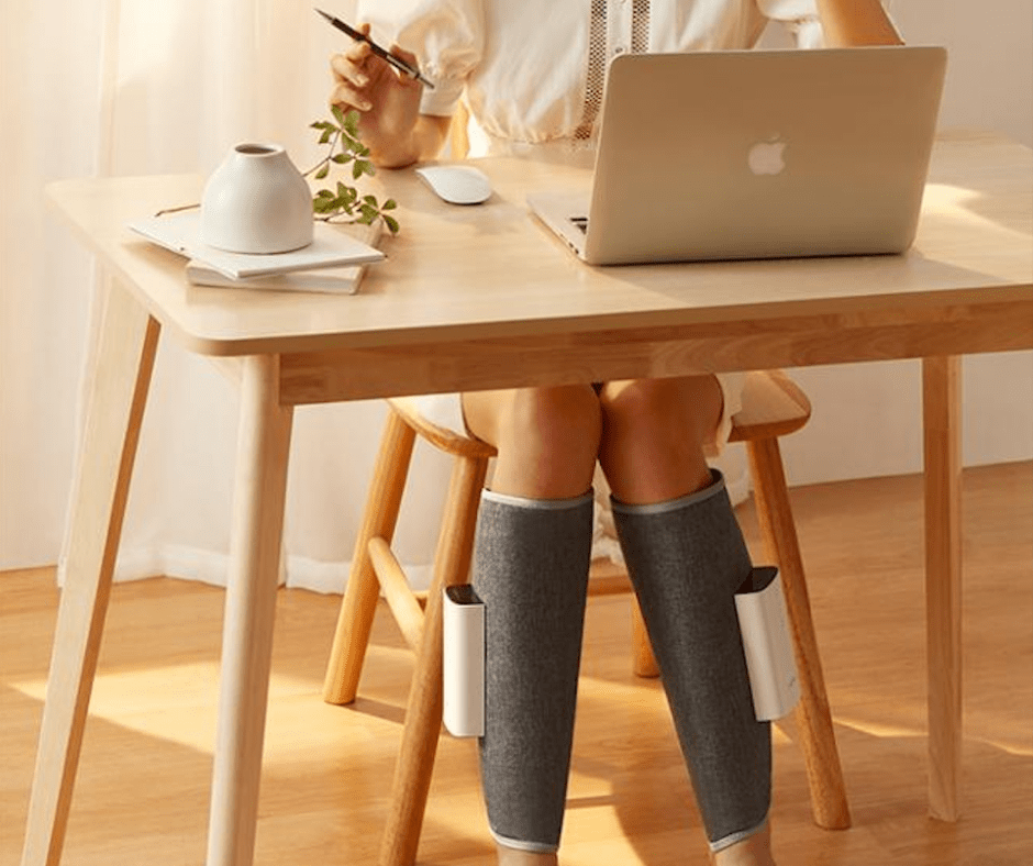 Wireless Calf Compression Massager for Circulation and Relief