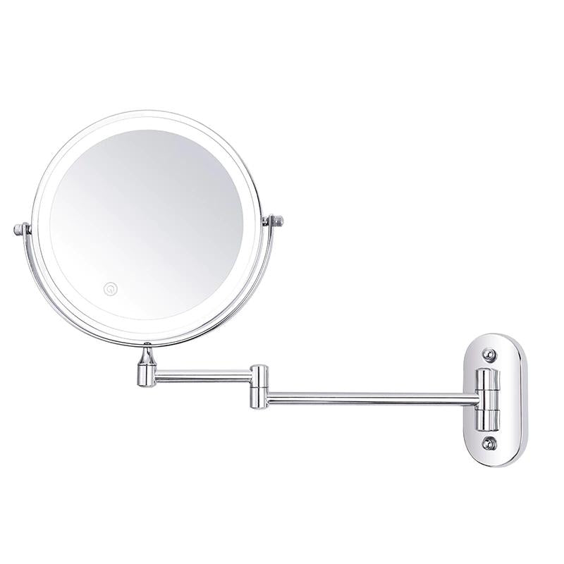 Rechargeable LED Makeup Mirror with 5X Magnification