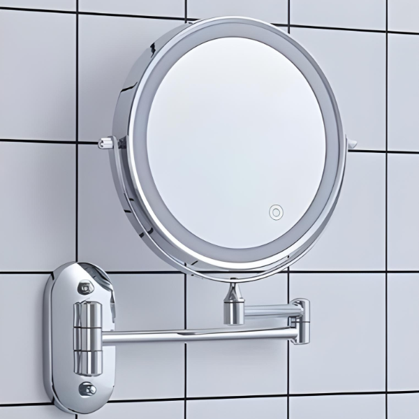 Rechargeable LED Makeup Mirror with 5X Magnification