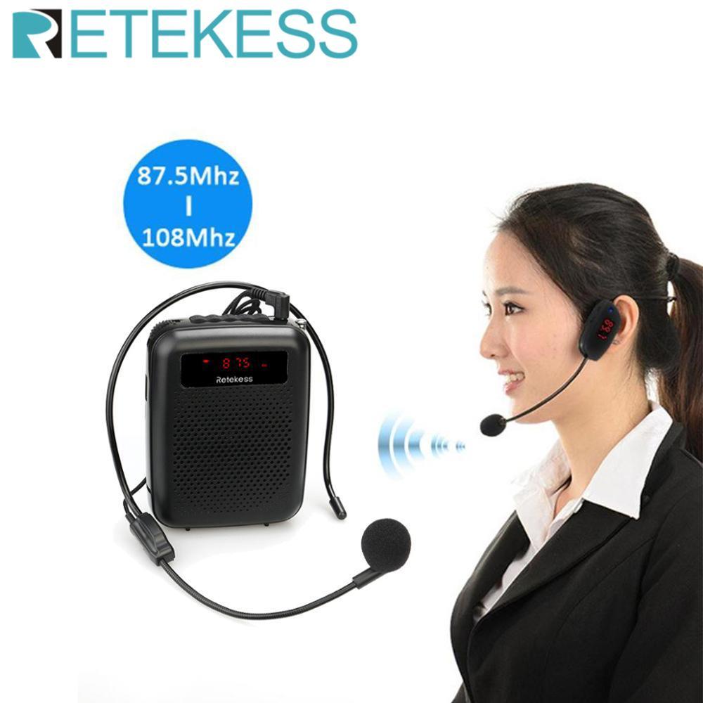 Portable Voice Amplifier with Music Playback and Recording for Teaching and Meetings