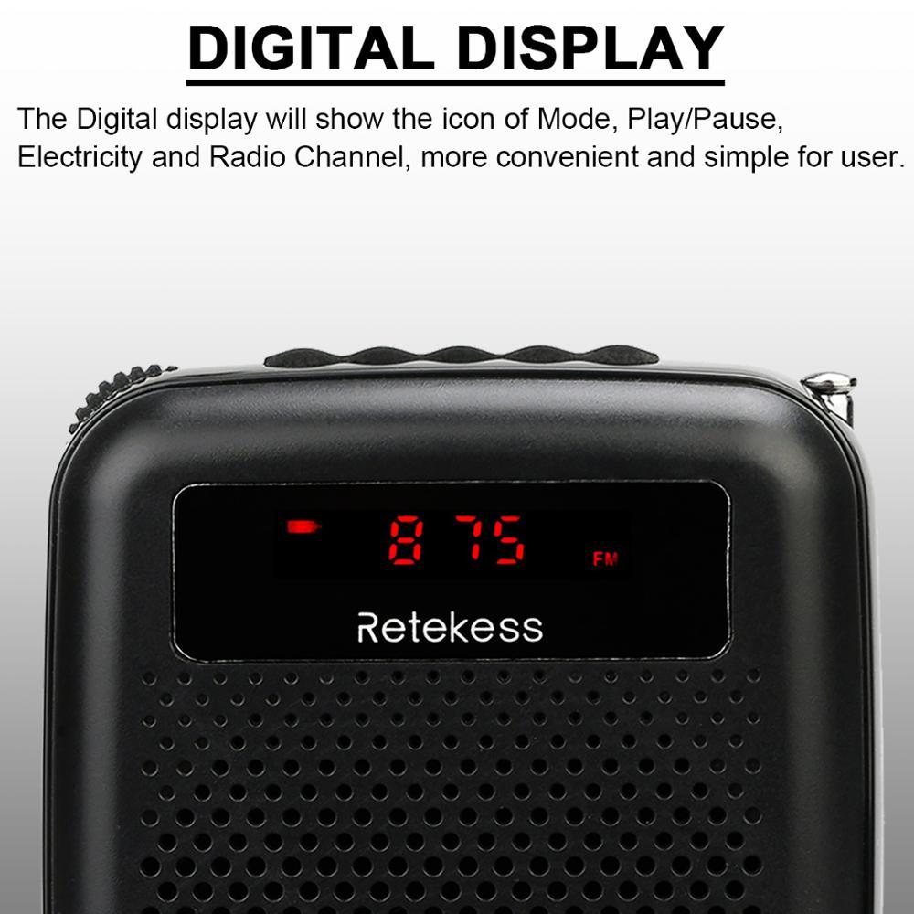 Portable Voice Amplifier with Music Playback and Recording for Teaching and Meetings