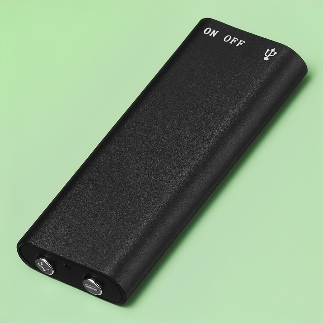 Voice-Activated Mini Dictaphone with 96-Hour Battery