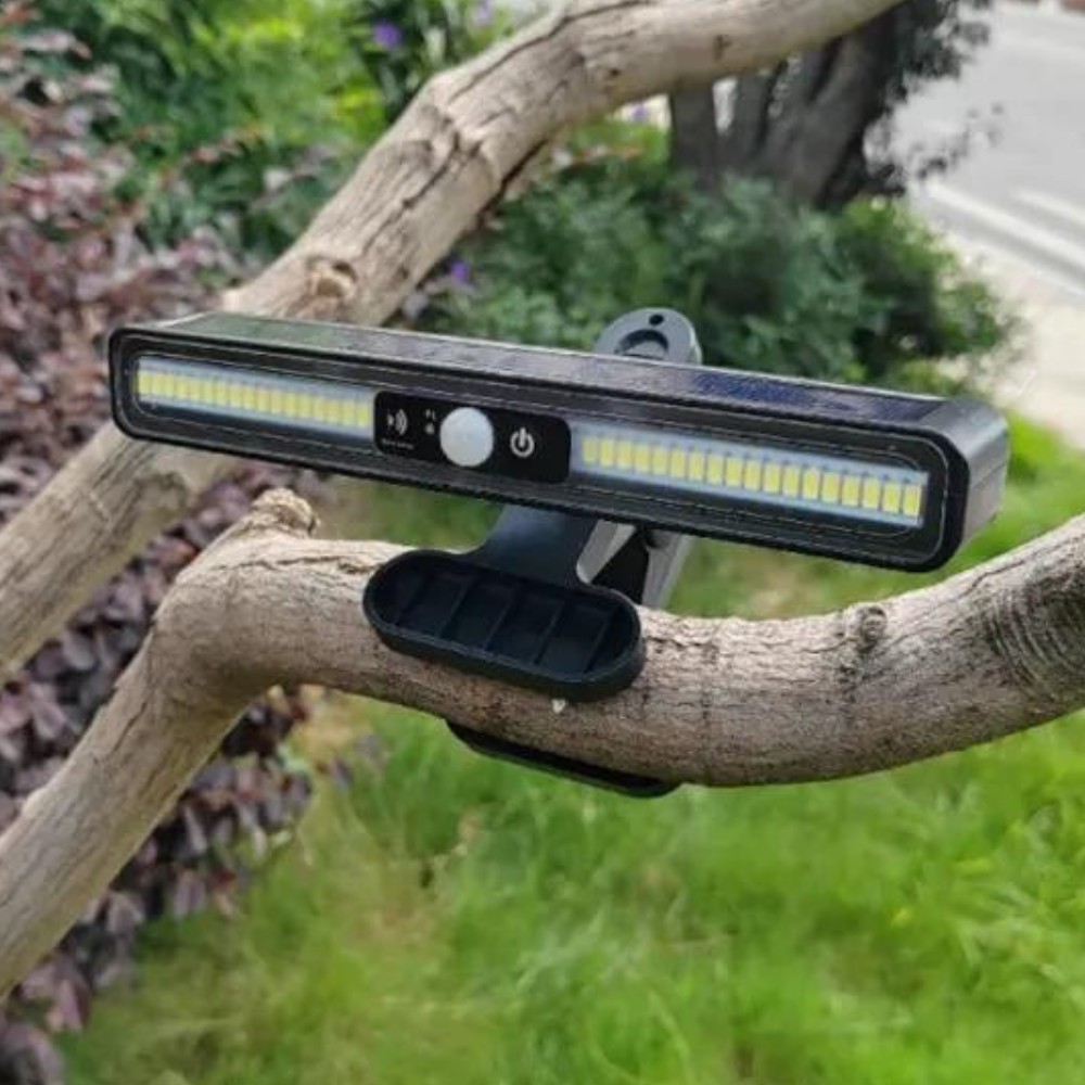 Solar-Powered Outdoor Garden Light with Motion Sensor