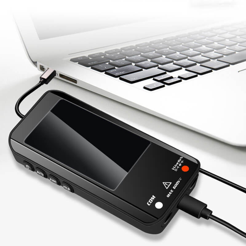 Fully Automatic Intelligent Multimeter with Smart Mode and Large LCD Display