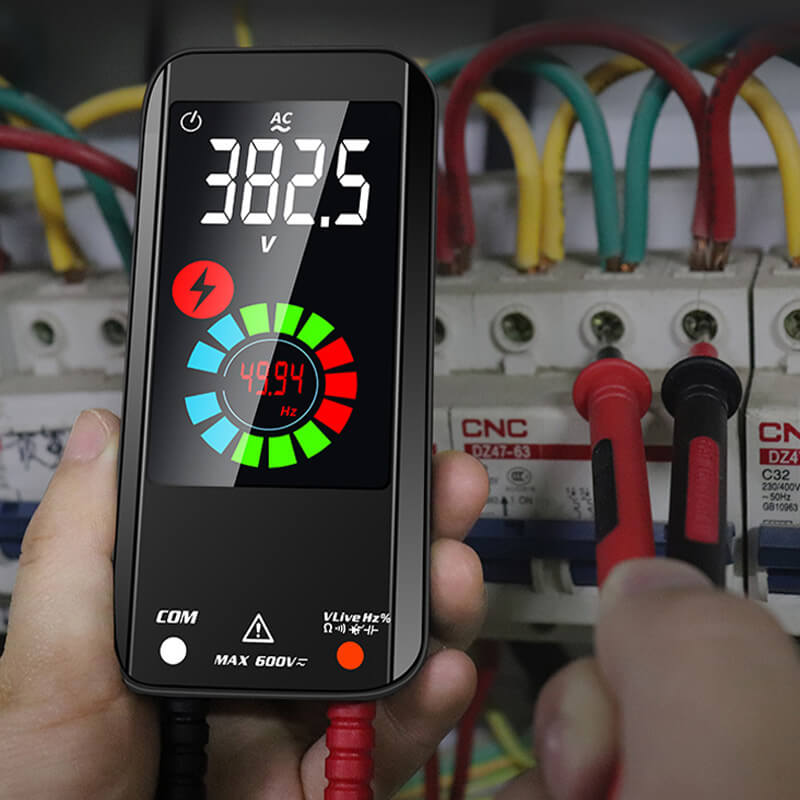 Fully Automatic Intelligent Multimeter with Smart Mode and Large LCD Display