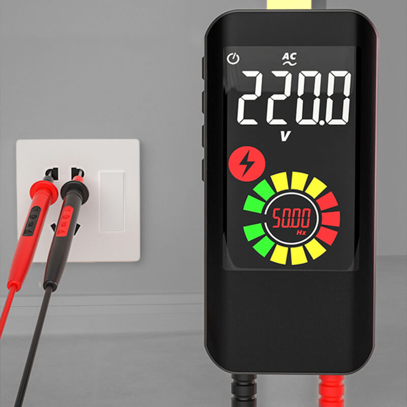 Fully Automatic Intelligent Multimeter with Smart Mode and Large LCD Display