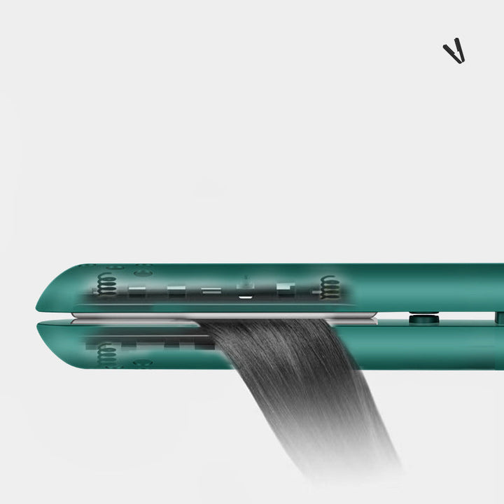 2-in-1 Ceramic Hair Straightener and Curling Iron