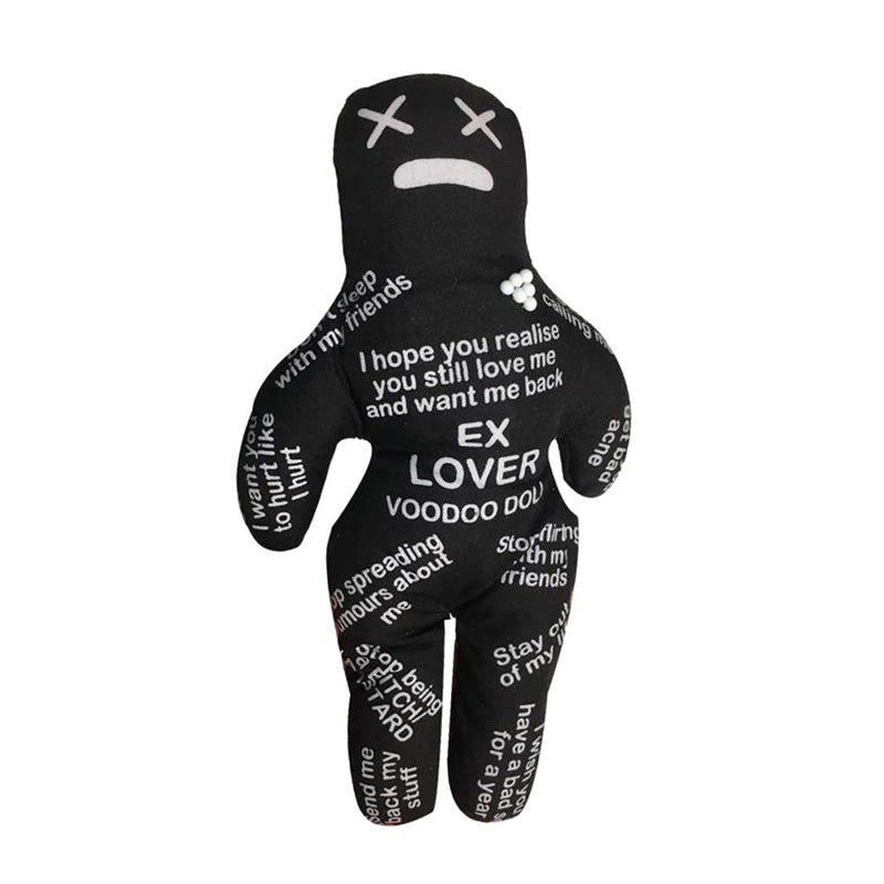 Voodoo Doll Plush Decoration with Needles
