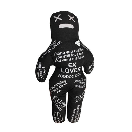 Voodoo Doll Plush Decoration with Needles