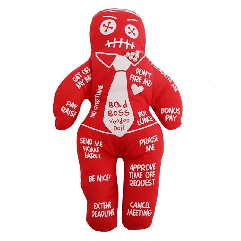 Voodoo Doll Plush Decoration with Needles
